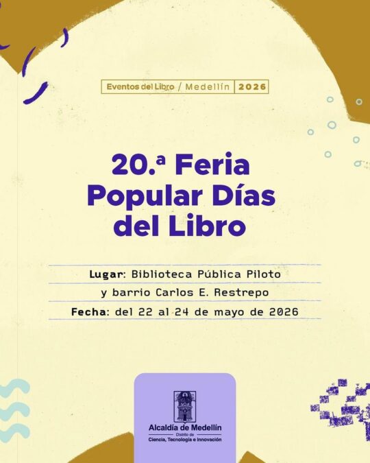 20.  Feria Popular Dias Del Libro 2026