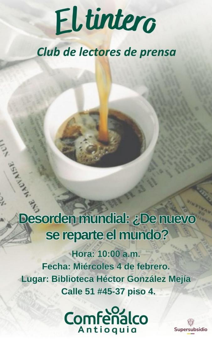 Club De Lectores De Prensa El Tintero  Desorden Mundial   De Nuevo Se Reparte El Mundo