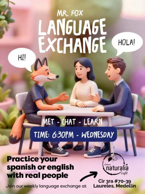 Mr. Fox Language Exchange 1