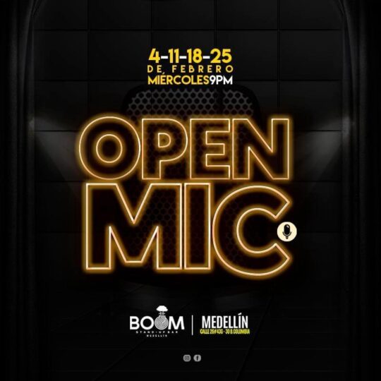 OPEN MIC FEBRERO