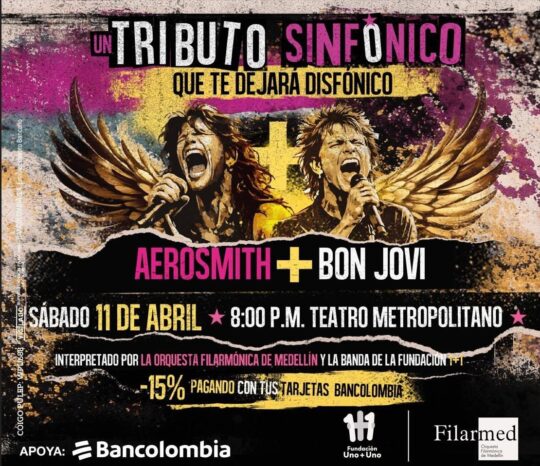 TRIBUTO SINFONICO AEROSMITH   BON JOVI