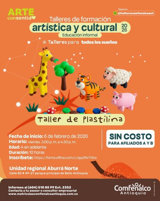 Taller De Plastilina Creativa