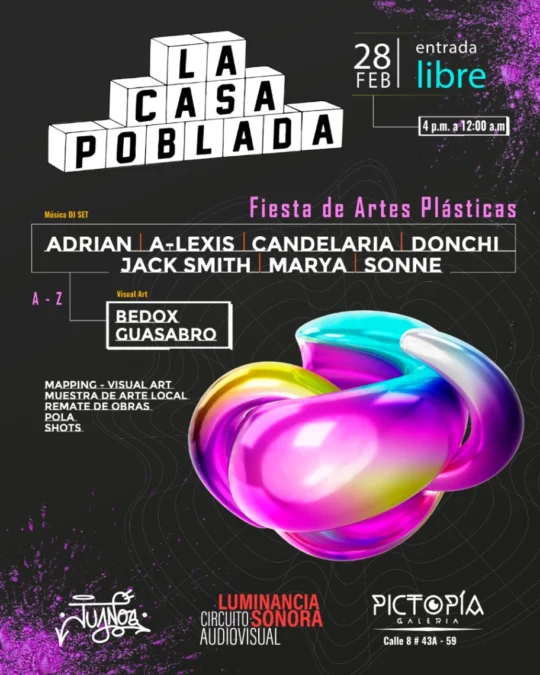 La Casa Poblada Parche De Artes Plasticas