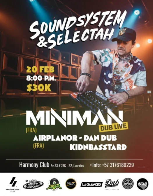 Miniman Live Dub En Medellin
