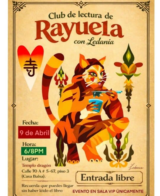 Rayuela Club de lectura - Evento en sala solo para adultos.