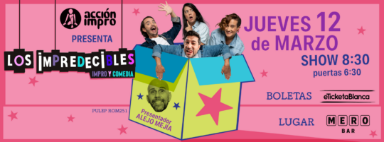 Accion Impro  Los Impredecibles  NUEVA FUNCION