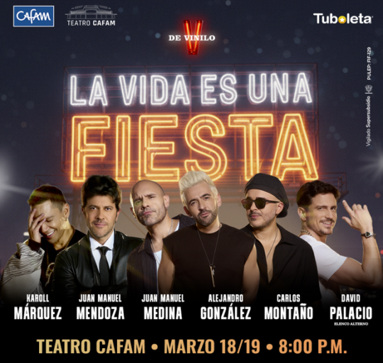 LA VIDA ES UNA FIESTA BY VDEVINILO