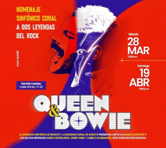 QUEEN   BOWIE HOMENAJE SINFONICO A DOS LEYENDAS DEL ROCK