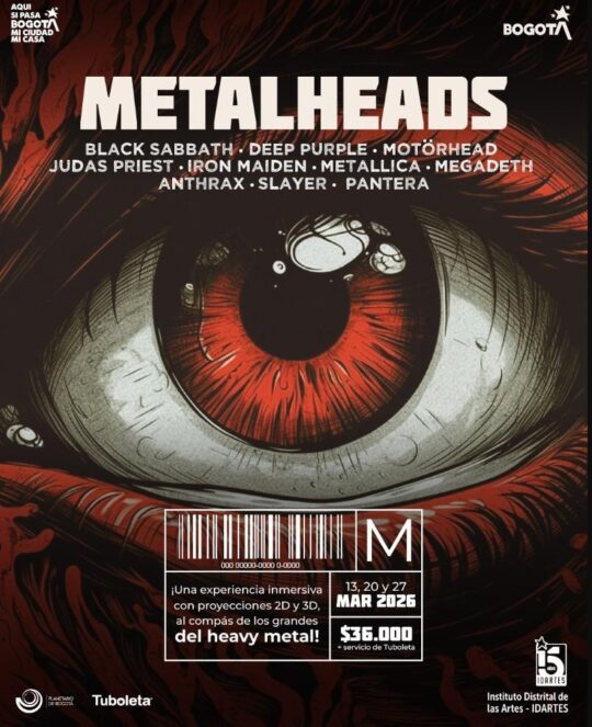 Show Inmersivo METAL HEADS