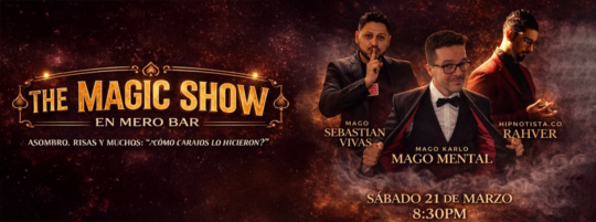THE MAGIC SHOW  MAGIA PARA ADULTOS