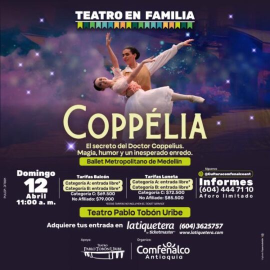 Teatro En Familia  Coppelia