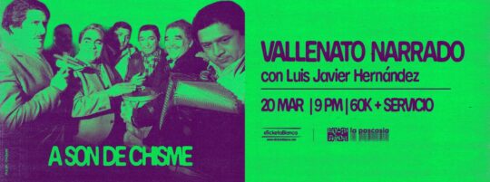 VALLENATO NARRADO CON LUIS JAVIER HERNANDEZ   A SON DE CHISME