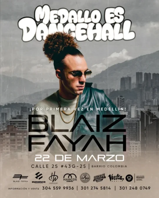 Blaiz Fayah Medallo Es Dancehall
