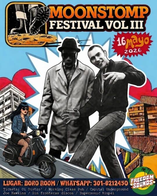 Festival Moonstomp Vol III - 16 de mayo 2026, evento musical destacado en Roro Room con artistas en vivo, ambiente vibrante y cultura urbana, ideal para amantes de la música y la diversión en la ciuda.