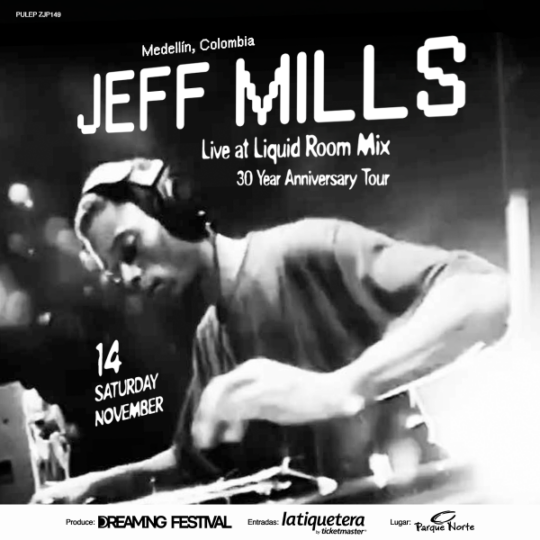 Jeff Mills Live At Liquid Room 30 Year Anniversary Tour 1