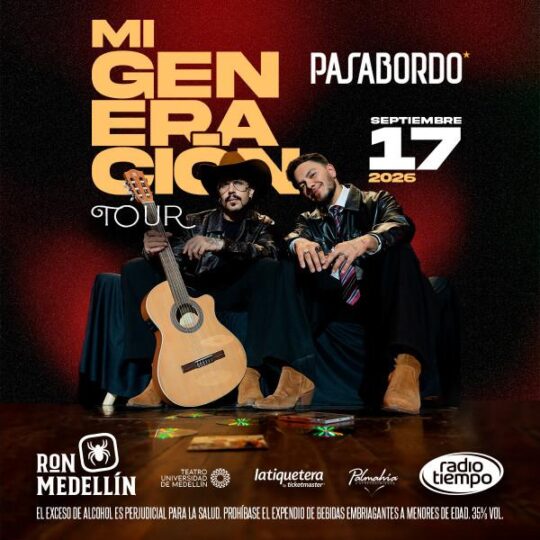 Mi Generacion Tour   Pasabordo