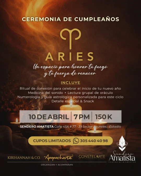 Ceremonia De Cumpleanos Aries