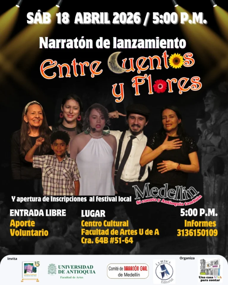 Lanzamiento Festival Entre Cuentos Y Flores 1