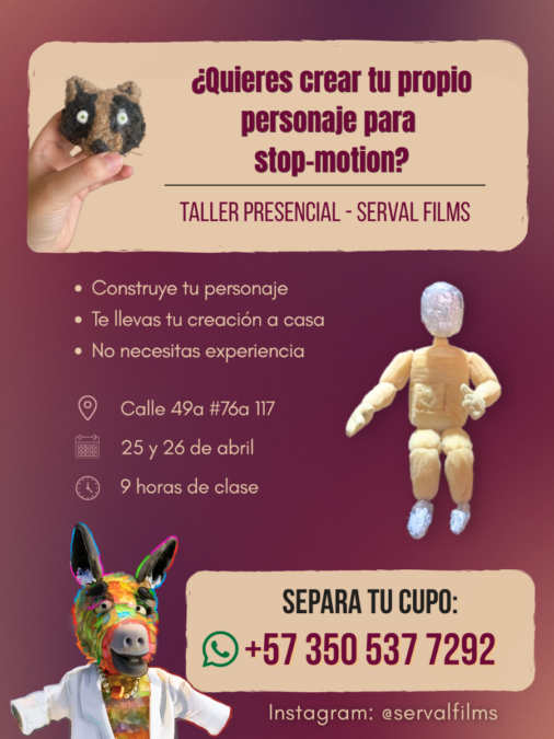 Taller De Creacion De Personajes Para Stop Motion