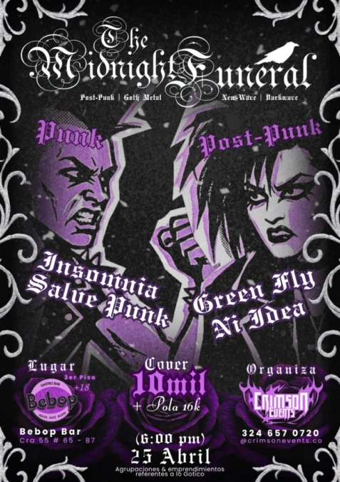 The Midnight Funeral Punk Vs Post Punk