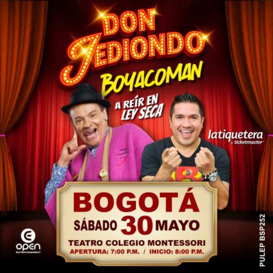 30 Anos De Don Jediondo En Bogota