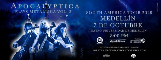 APOCALYPTICA PLAYS METALLICA VOL 2 SOUTH AMERICA TOUR - Image 6572