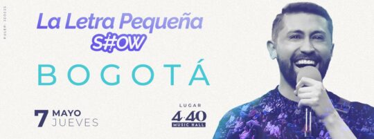 LA LETRA PEQUENA SHOW  EN BOGOTA  1