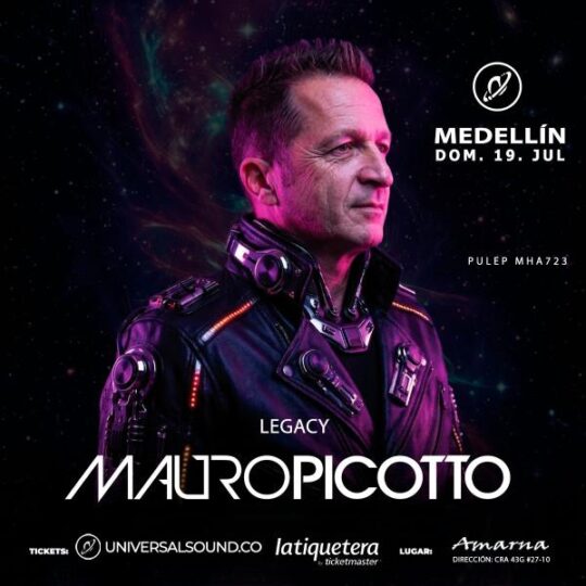 Legacy   Mauro Picotto En Medellin