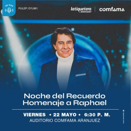 Noche Del Recuerdo  Homenaje A Raphael