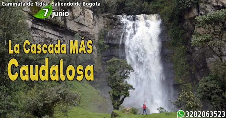 Caminata 7 de junio: La CASCADA MÁS CAUDALOSA salida desde Bogotá - Image 02