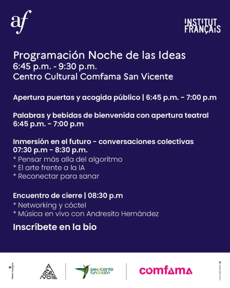 ✨ La Noche de las Ideas 2026 llega a Medellín ✨ - Image 02