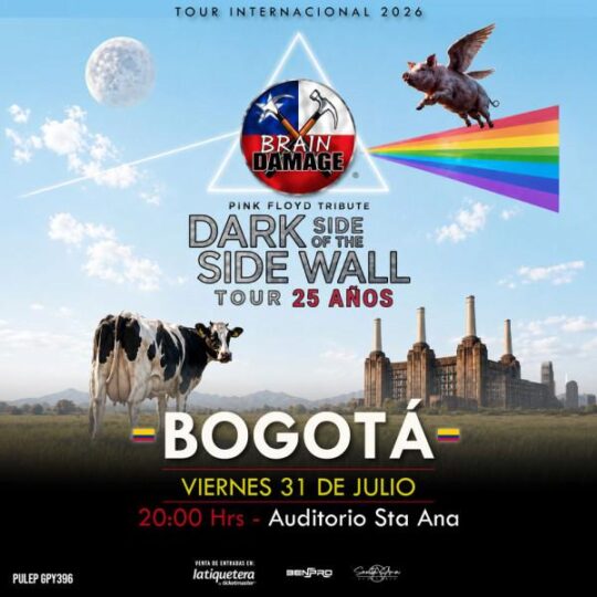Brain Damage Tributo Internacional A Pinkfloyd En Bogota - Image 7698