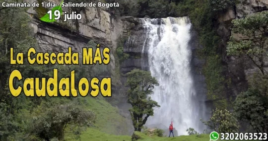 Caminata 19 de julio: La CASCADA MÁS CAUDALOSA de Cundinamarca - Image 01