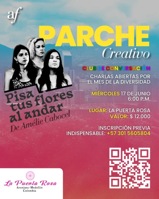 🏳️‍🌈✨ Charlas abiertas por el Mes de la Diversidad - Image 01