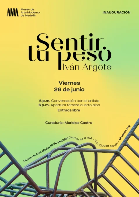 Inauguración: Sentir tu peso. Iván Argote - Image 01