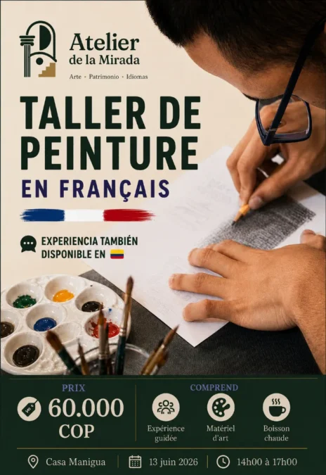 TALLER DE PEINTURE EN FRANÇAIS - Image 01