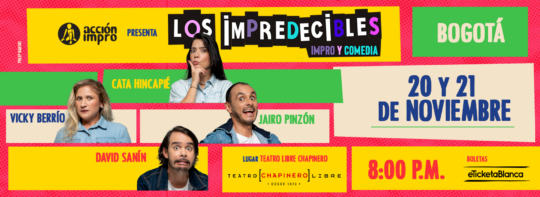Accion Impro Los Impredecibles En BOGOTA TEATRO LIBRE CHAPINERO - Image 7891