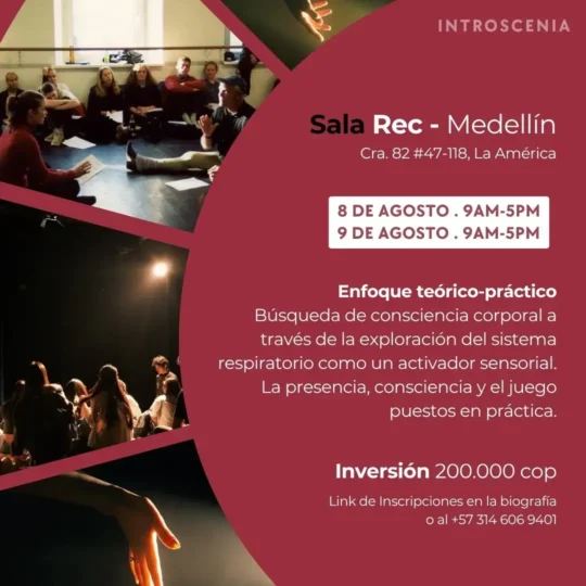 Laboratorio Actoral El Cuerpo En Medellin - Image 8066