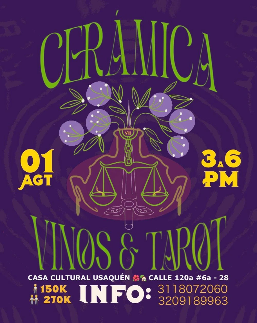 Cerámica, Vinos y Tarot - Image 01