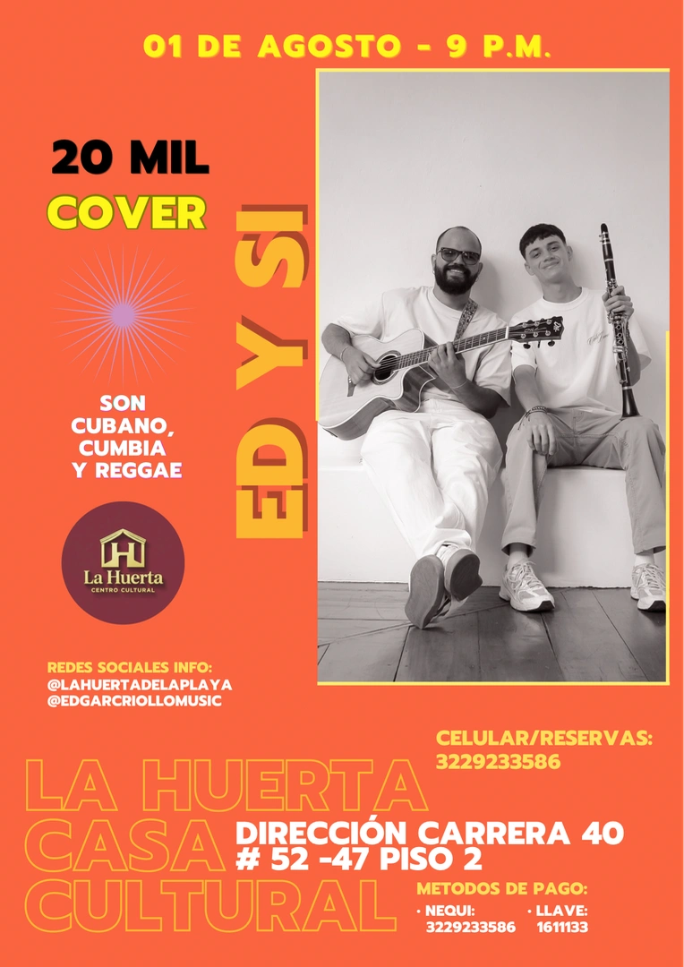 Ed y Si show en vivo reggae, son cubano y salsa - Image 03
