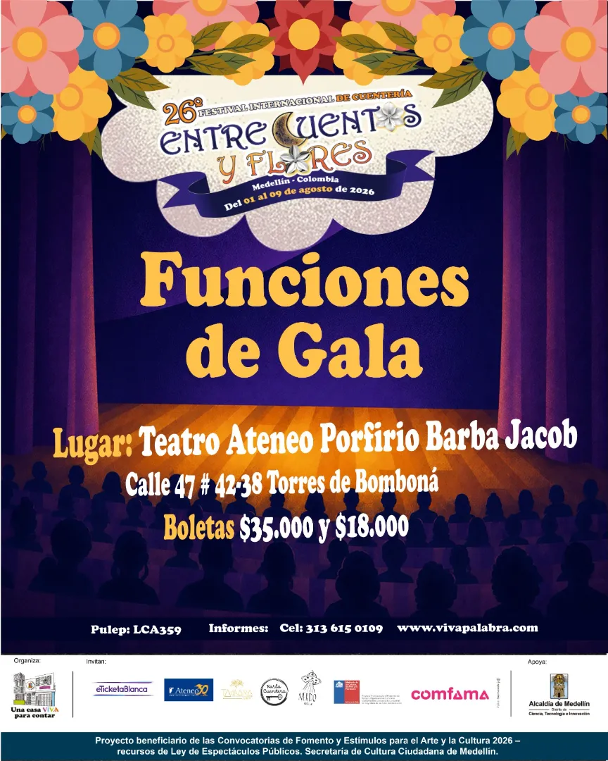 Festival Internacional de cuenteria entre cuentos y flores - Image 01