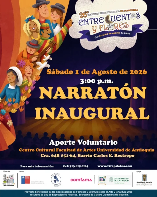 Narratón inaugural Festival Entre cuentos y flores - Image 01