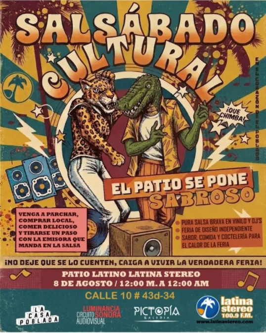 Salsábado Cultural en Latina Stereo - Image 01
