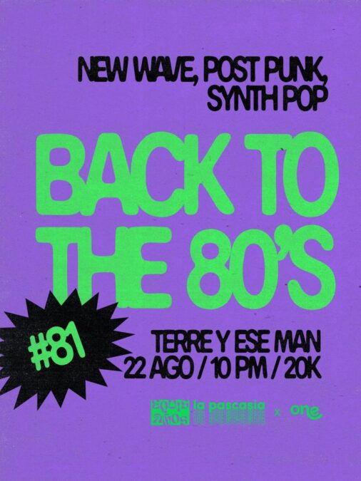 Back To The 80 S Version 81 Con Terre Y Ese Man - Image 8536