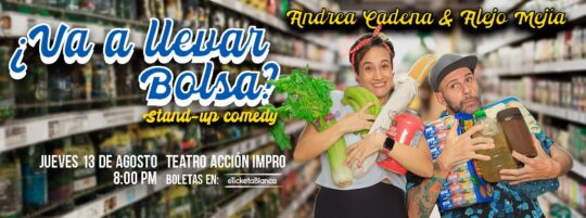 VA A LLEVAR BOLSA STAND UP COMEDY - Image 8493