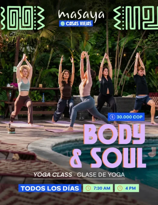 BODY & SOUL: YOGA CLASS 7AM – 4 PM - Image 01