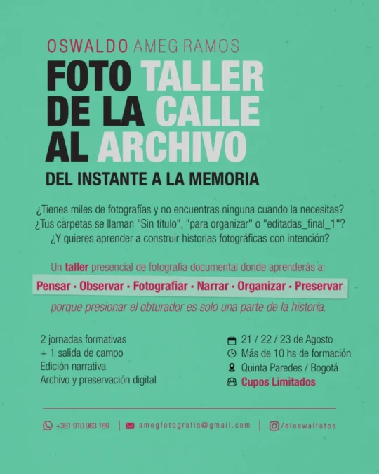 Foto Taller De la Calle al Archivo - Image 01
