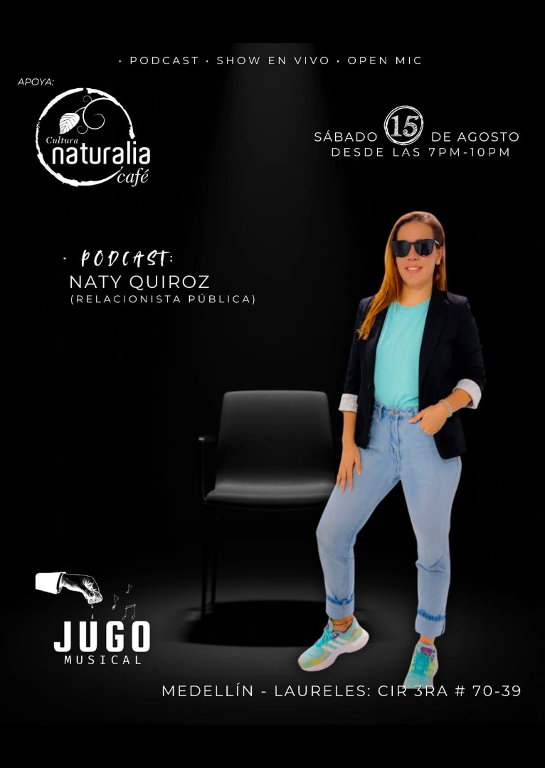 Jugo Musical – 7.ª Edición | Podcast, Show en Vivo & Open Mic - Image 02