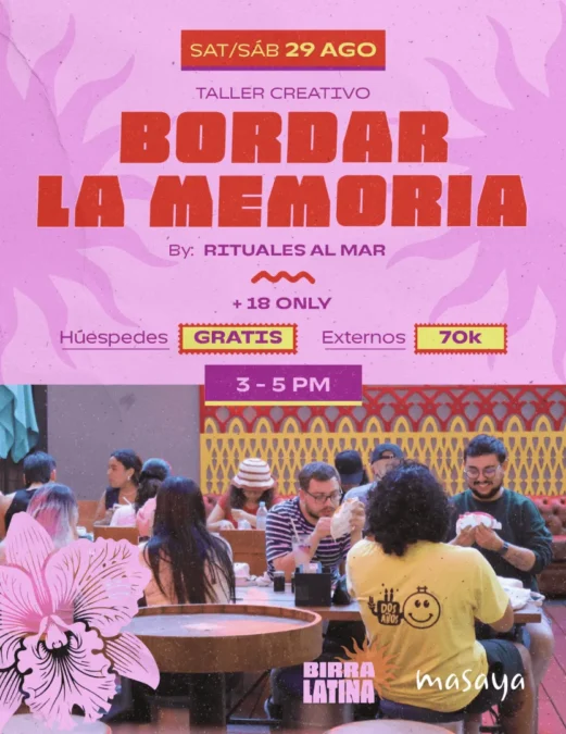 Taller Creativo: Bordar la Memoria - Image 01