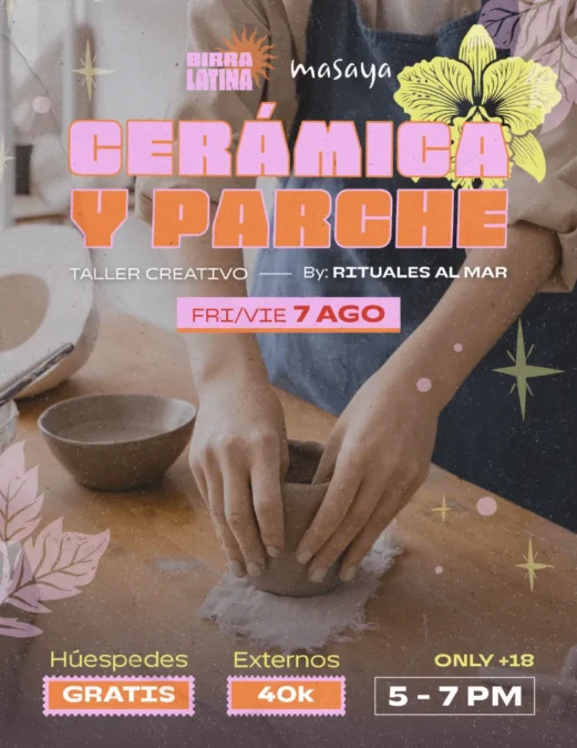 Taller Creativo: Cerámica y Parche - Image 01